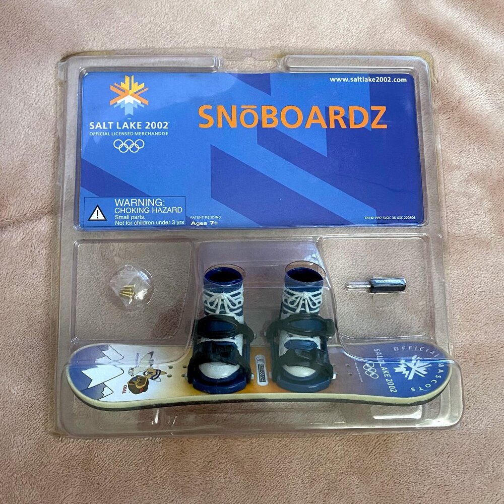 SNoBOARDZ SALT LAKE 2002 Olympics NEW